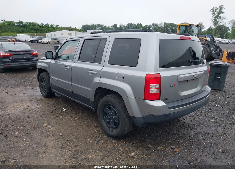 2016 JEEP PATRIOT VIN: 1C4NJPBB0GD800486