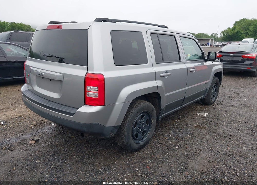2016 JEEP PATRIOT VIN: 1C4NJPBB0GD800486