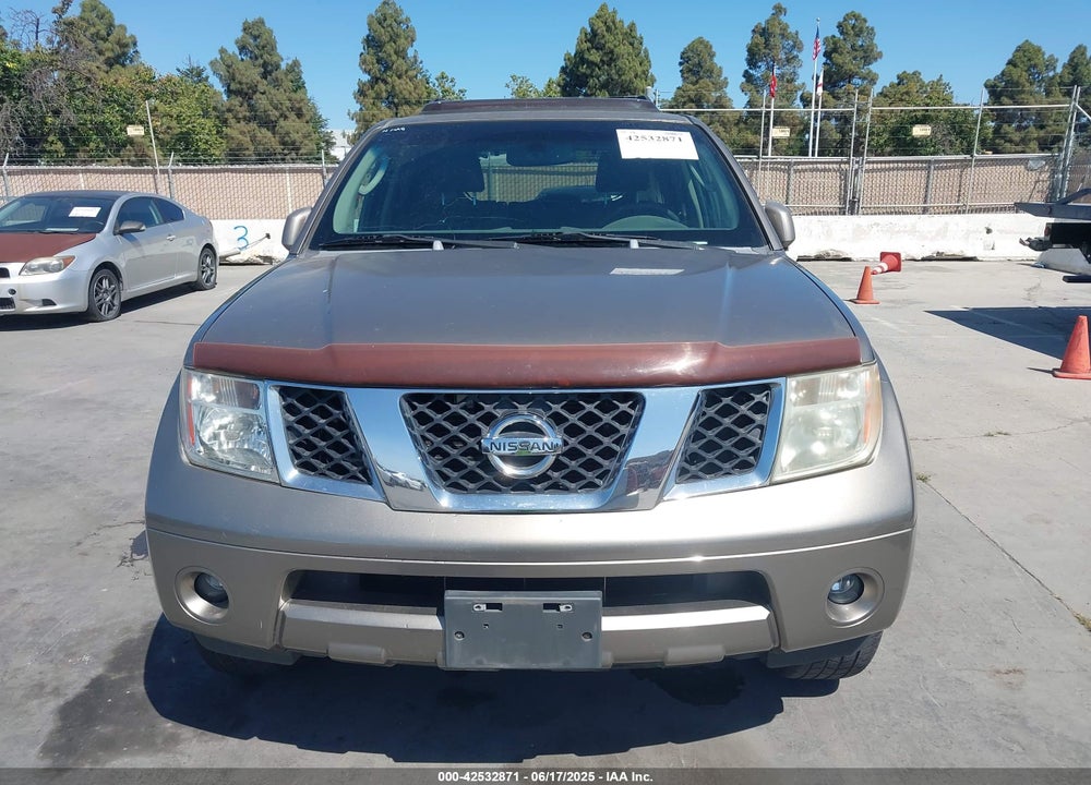 2006 NISSAN PATHFINDER VIN: 5N1AR18U96C621392