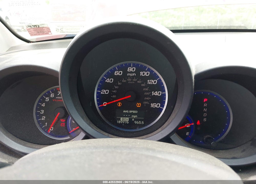 2008 ACURA RDX VIN: 5J8TB182X8A019147