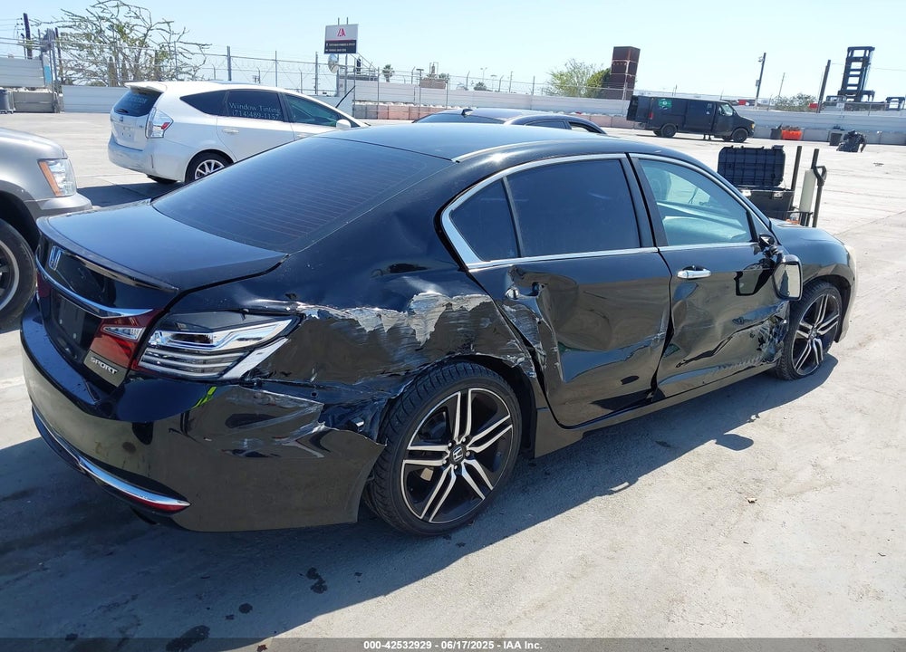 2016 HONDA ACCORD SPORT VIN: 1HGCR2F50GA227308