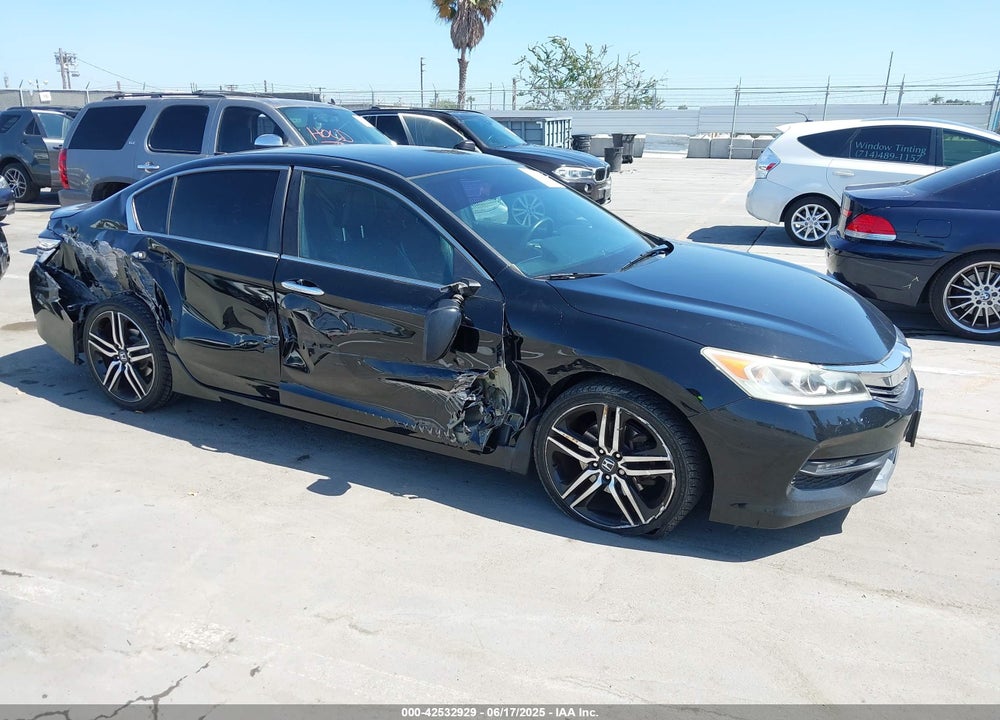 2016 HONDA ACCORD SPORT VIN: 1HGCR2F50GA227308