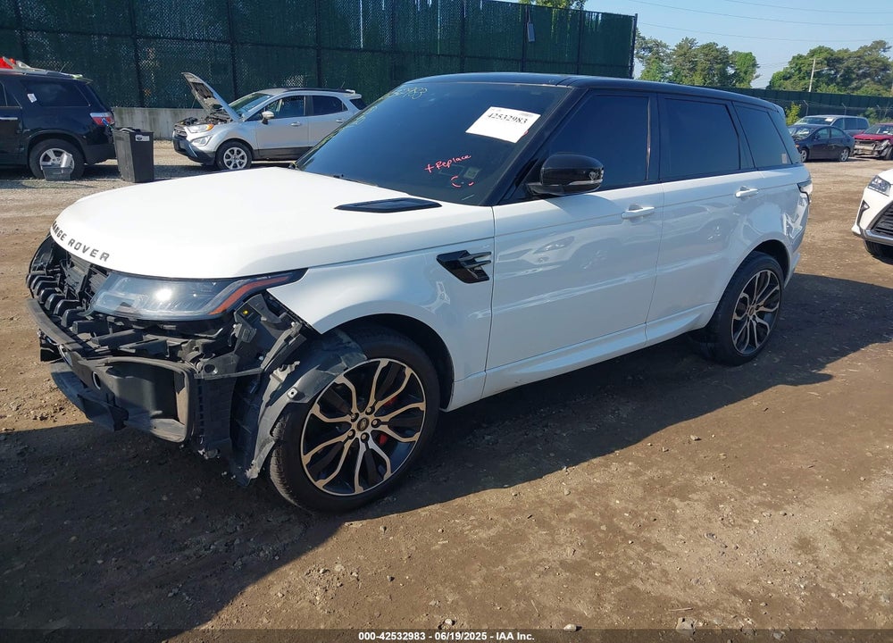 2020 LAND ROVER RANGE ROVER SPORT VIN: SALWR2SE6LA878544