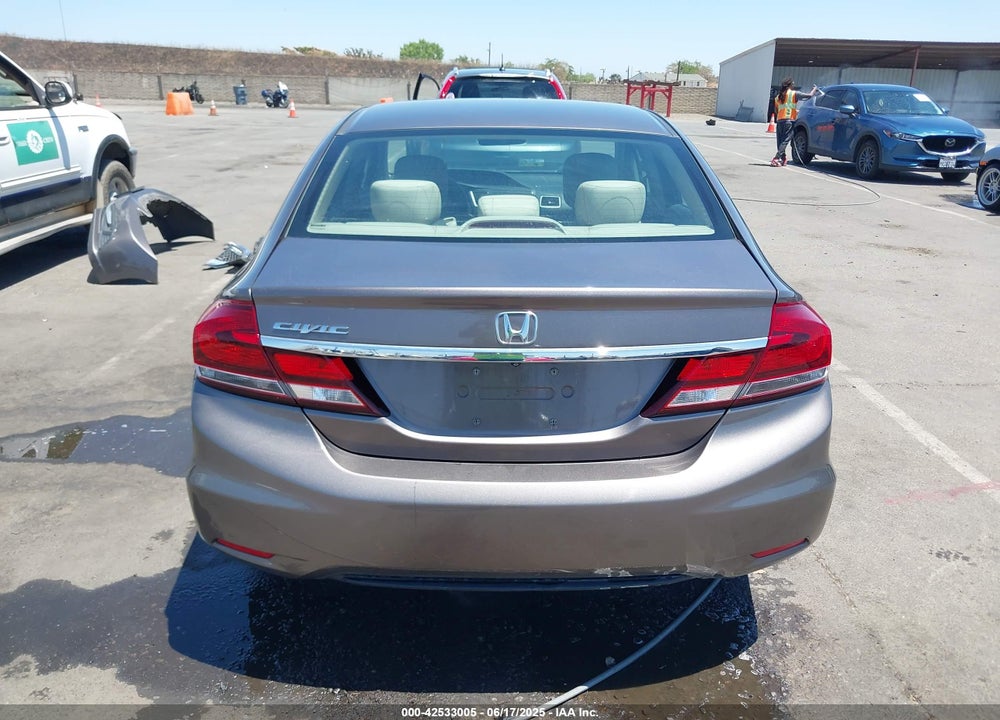 2013 HONDA CIVIC VIN: 19XFB2F57DE098833