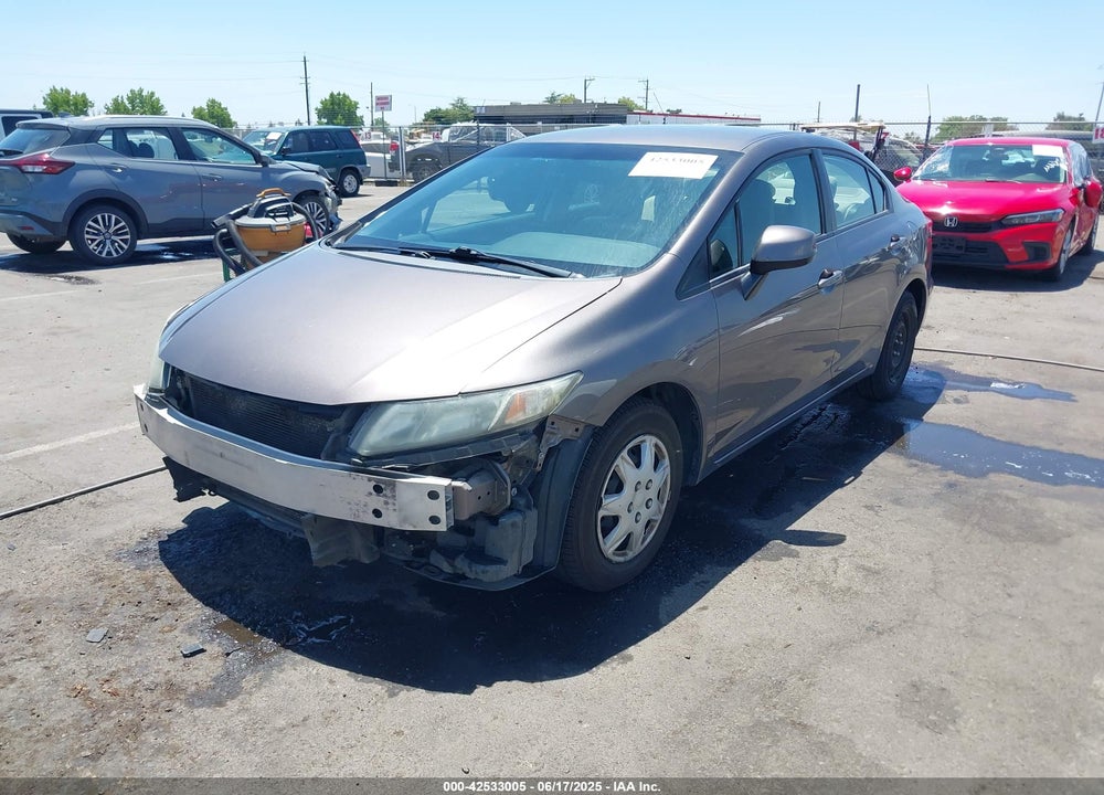 2013 HONDA CIVIC VIN: 19XFB2F57DE098833