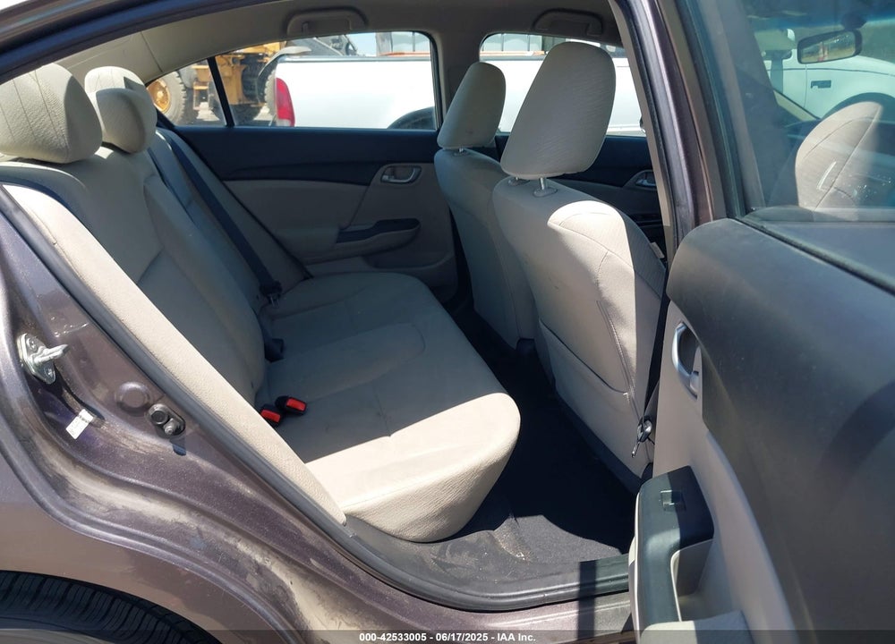 2013 HONDA CIVIC VIN: 19XFB2F57DE098833