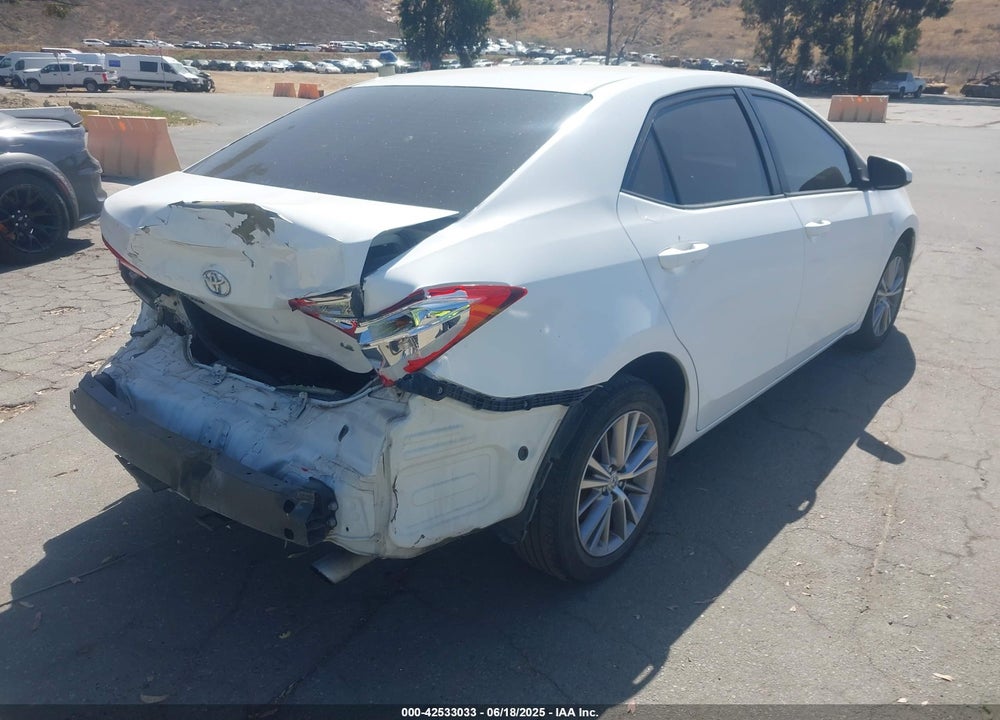 2014 TOYOTA COROLLA VIN: 5YFBURHE0EP055112