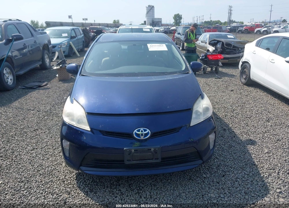 2012 TOYOTA PRIUS TWO VIN: JTDKN3DU5C1499787