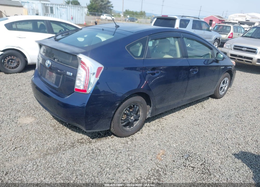 2012 TOYOTA PRIUS TWO VIN: JTDKN3DU5C1499787