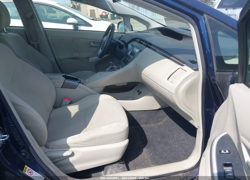 2012 TOYOTA PRIUS TWO VIN: JTDKN3DU5C1499787