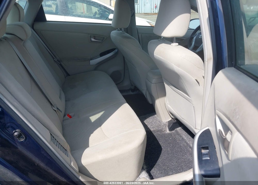 2012 TOYOTA PRIUS TWO VIN: JTDKN3DU5C1499787
