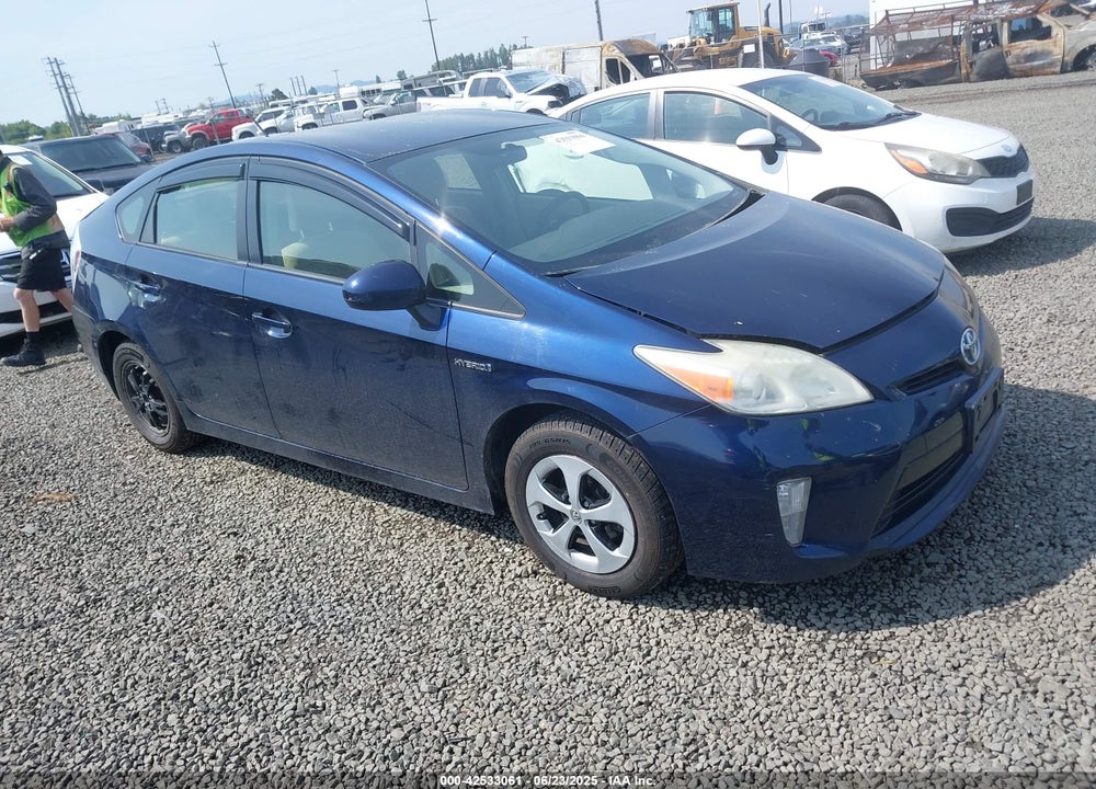 2012 TOYOTA PRIUS TWO VIN: JTDKN3DU5C1499787