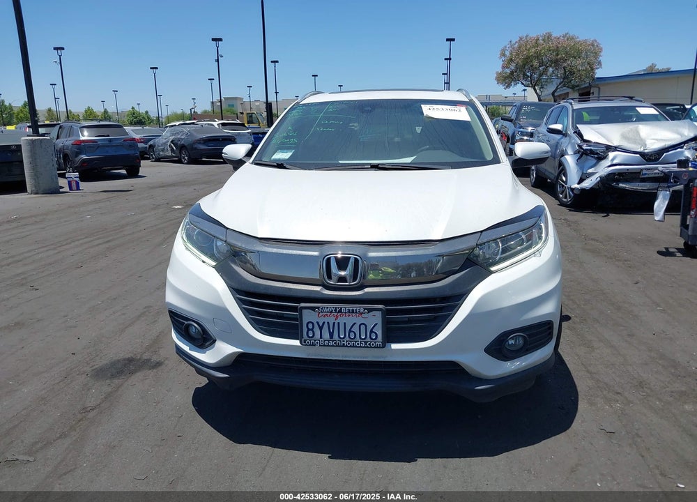 2022 HONDA HR-V 2WD EX VIN: 3CZRU5H54NM707724
