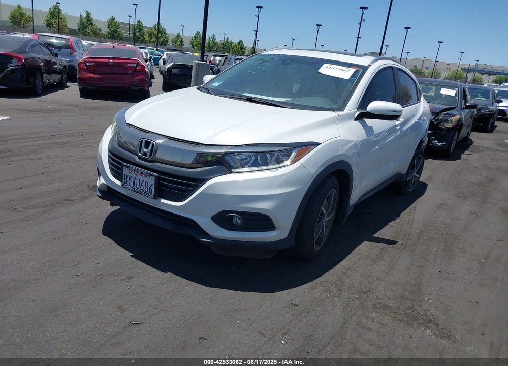2022 HONDA HR-V 2WD EX VIN: 3CZRU5H54NM707724