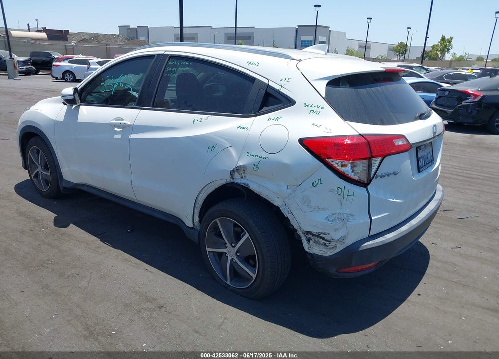 2022 HONDA HR-V 2WD EX VIN: 3CZRU5H54NM707724