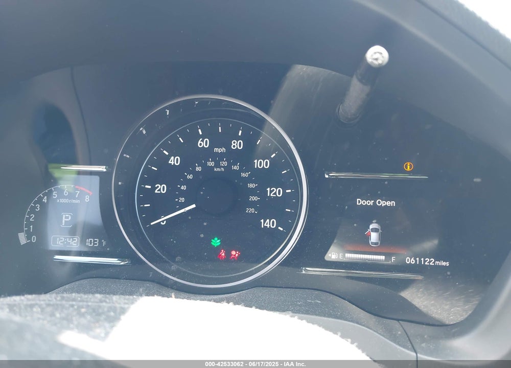 2022 HONDA HR-V 2WD EX VIN: 3CZRU5H54NM707724