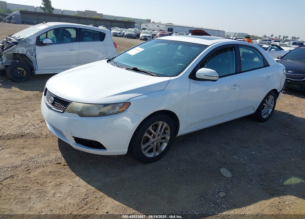 2012 KIA FORTE EX VIN: KNAFU4A27C5566697