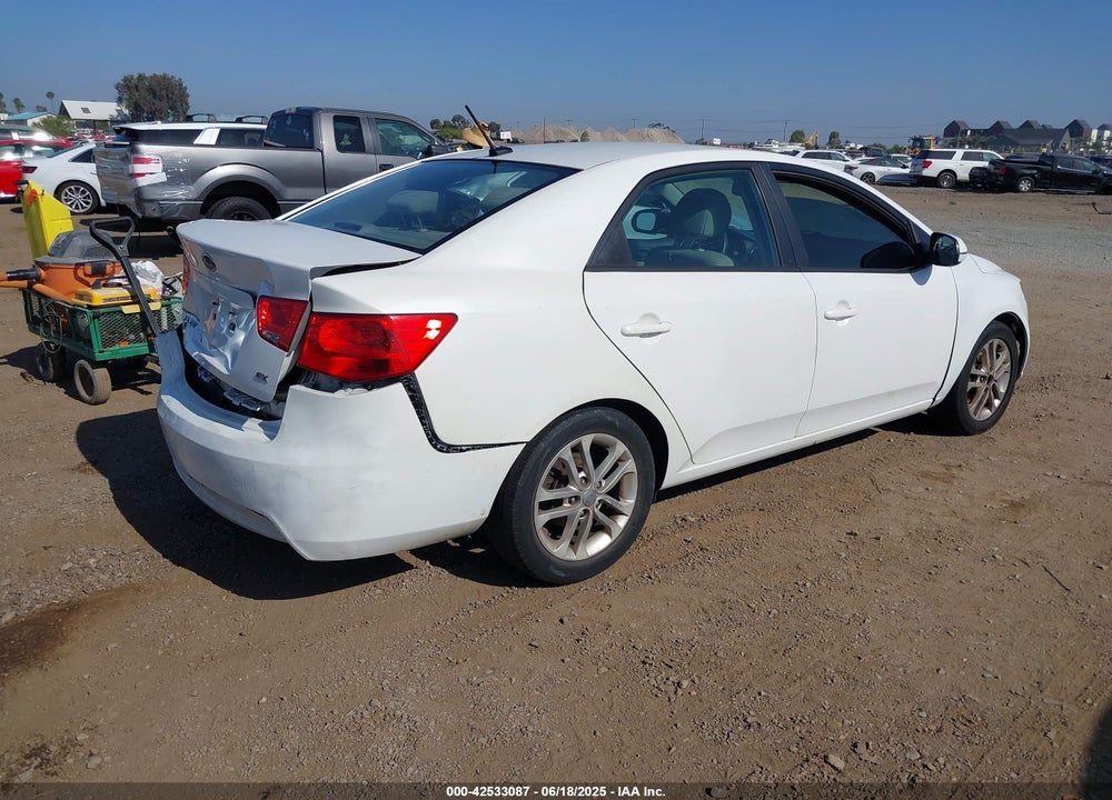 2012 KIA FORTE EX VIN: KNAFU4A27C5566697
