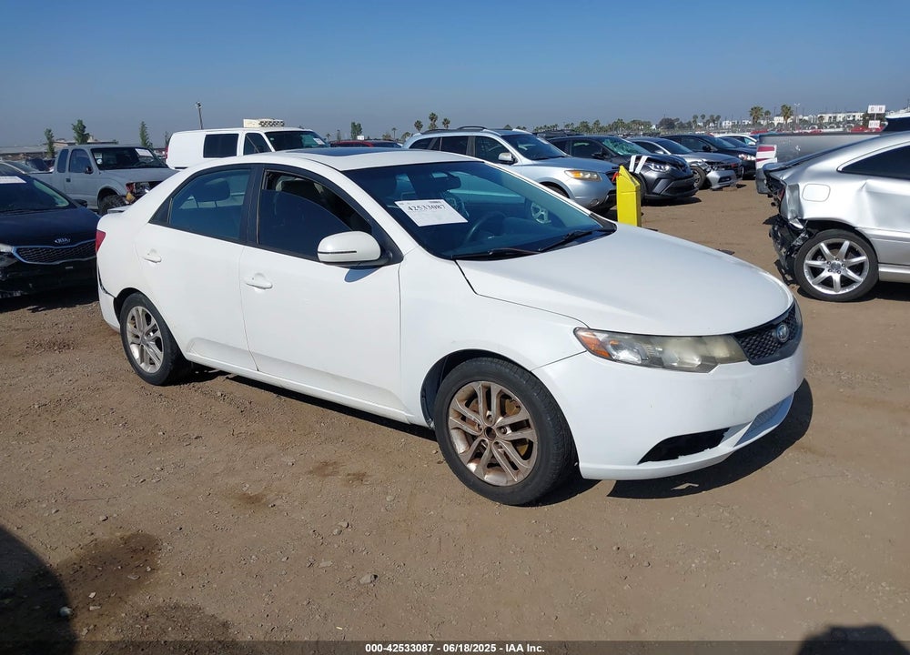 2012 KIA FORTE EX VIN: KNAFU4A27C5566697