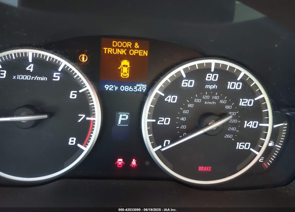 2016 ACURA ILX VIN: 19UDE2F72GA002955