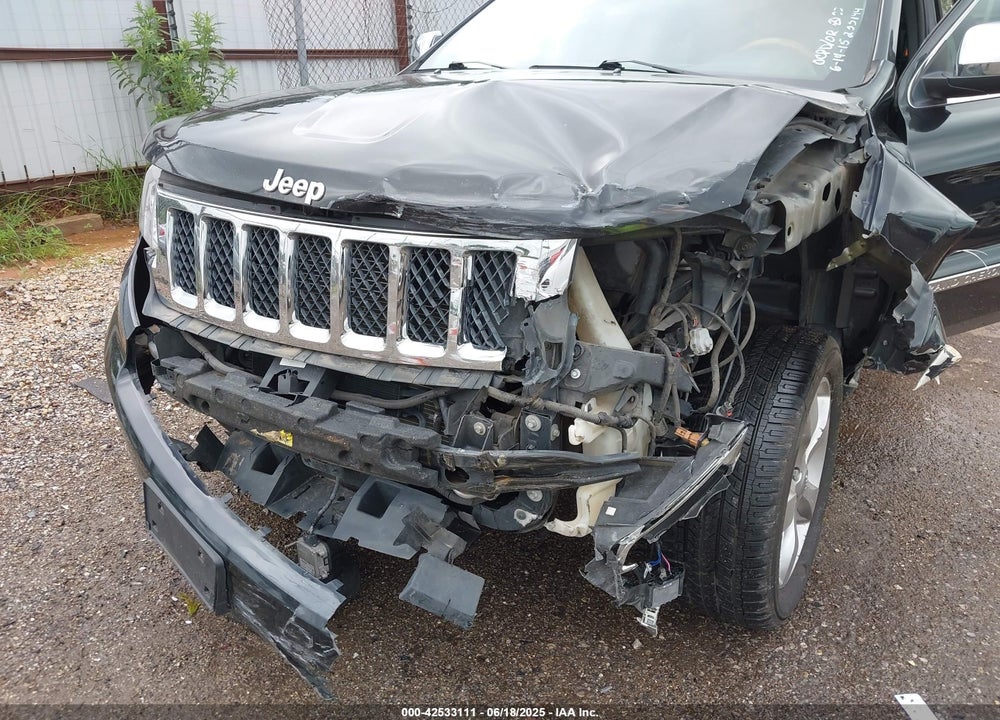 2013 JEEP GRAND CHEROKEE VIN: 1C4RJFCG3DC655449