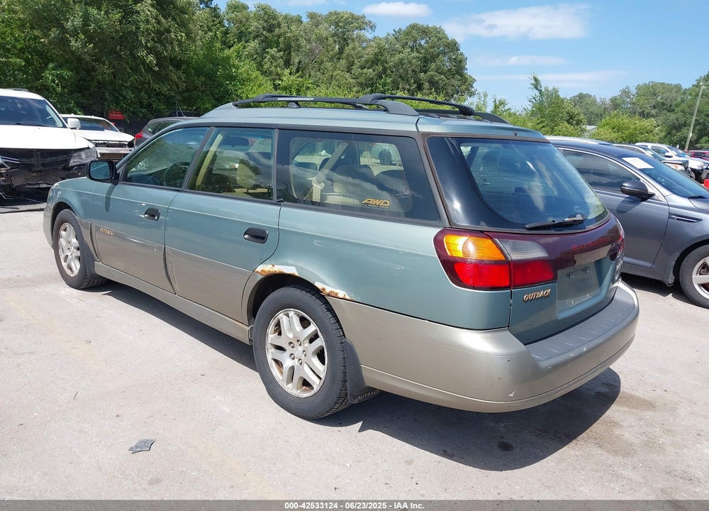 2003 SUBARU OUTBACK VIN: 4S3BH665037642205