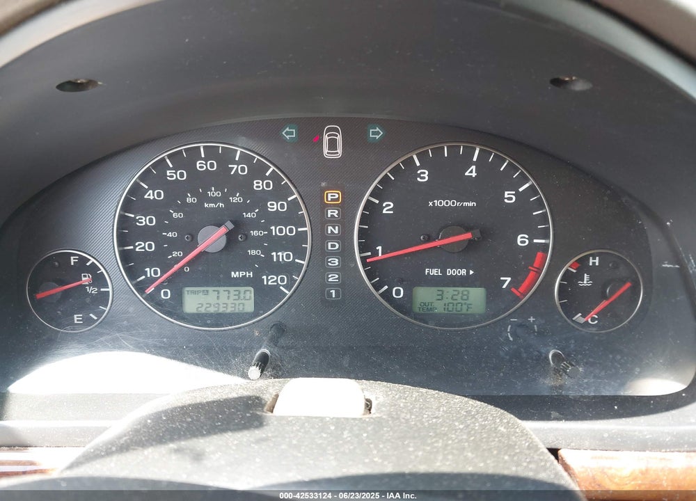 2003 SUBARU OUTBACK VIN: 4S3BH665037642205