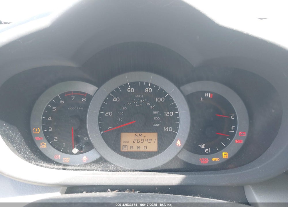 2011 TOYOTA RAV4 VIN: 2T3BF4DV9BW084919