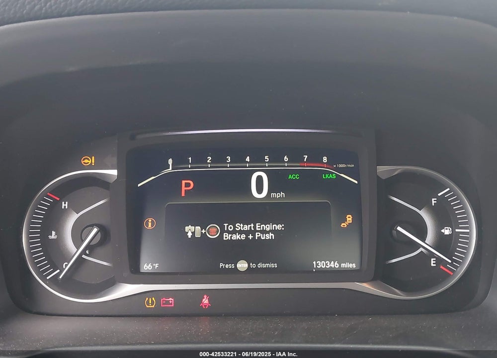 2022 HONDA PASSPORT VIN: 5FNYF7H52NB003467