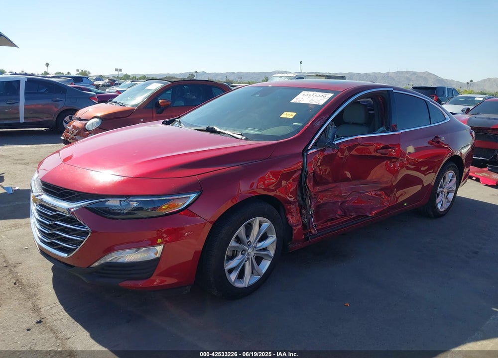 2019 CHEVROLET MALIBU LT VIN: 1G1ZD5ST6KF207209