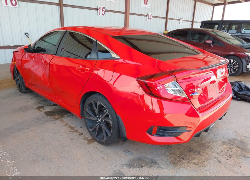 2020 HONDA CIVIC SPORT VIN: 2HGFC2F83LH550367
