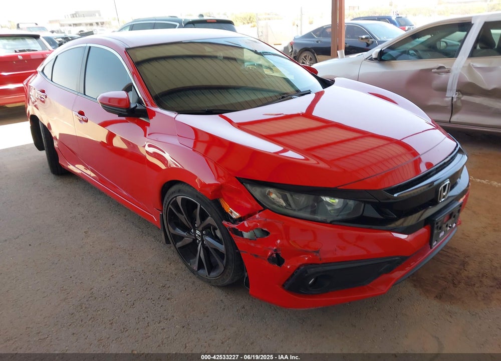 2020 HONDA CIVIC SPORT VIN: 2HGFC2F83LH550367