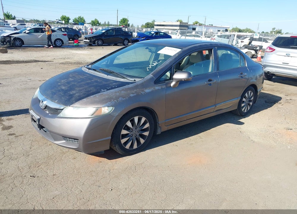 2009 HONDA CIVIC EX VIN: 2HGFA16849H512753