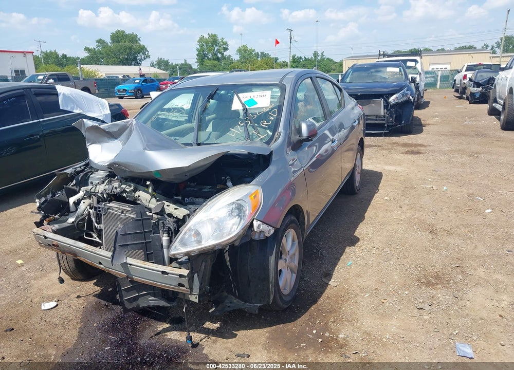 2012 NISSAN VERSA VIN: 3N1CN7APXCL812936
