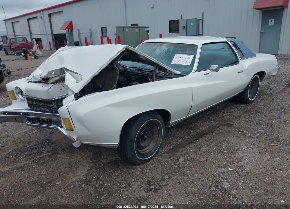 1975 CHEV MONTE CARLO VIN: 1H57H5R437529