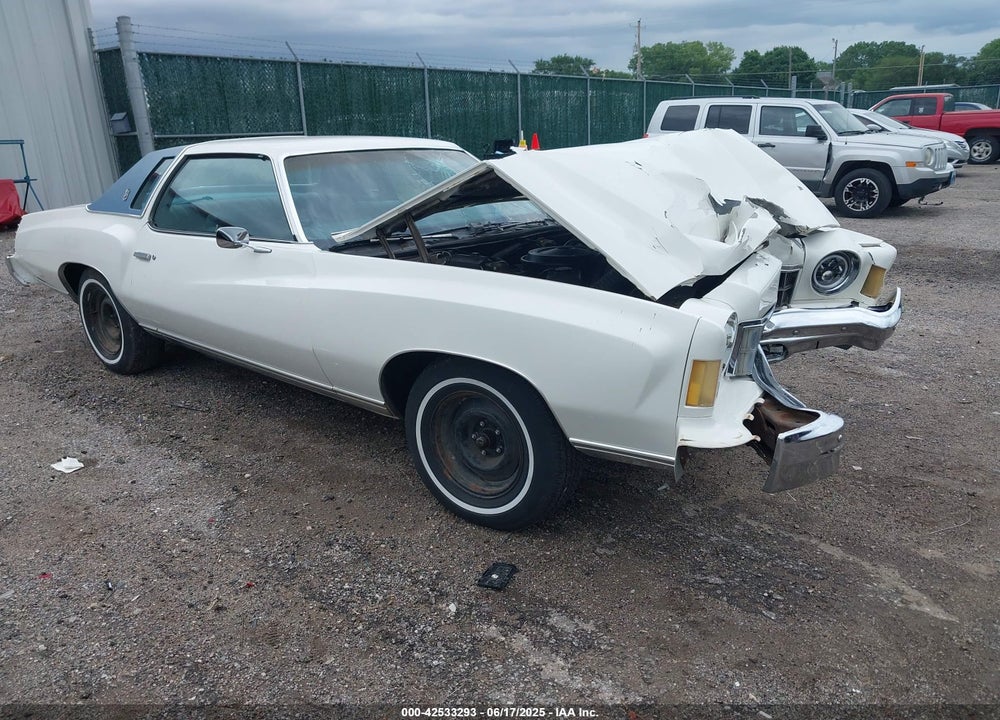 1975 CHEV MONTE CARLO VIN: 1H57H5R437529