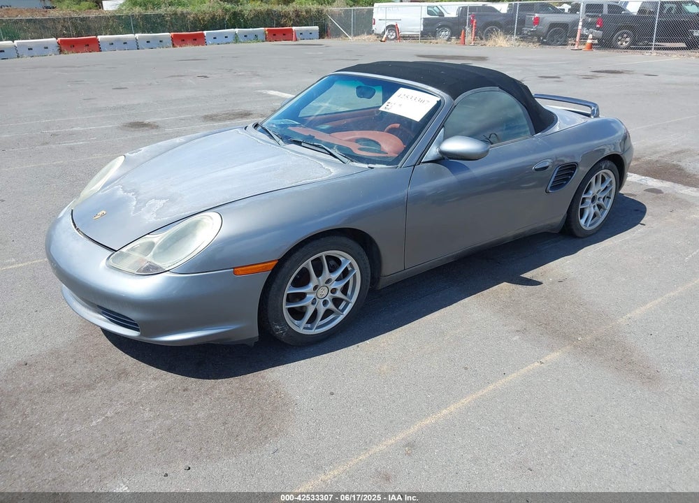 2003 PORSCHE BOXSTER VIN: WP0CA29893U621152
