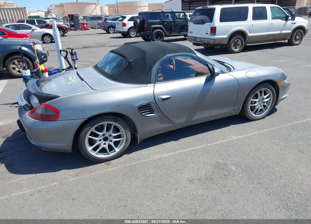 2003 PORSCHE BOXSTER VIN: WP0CA29893U621152