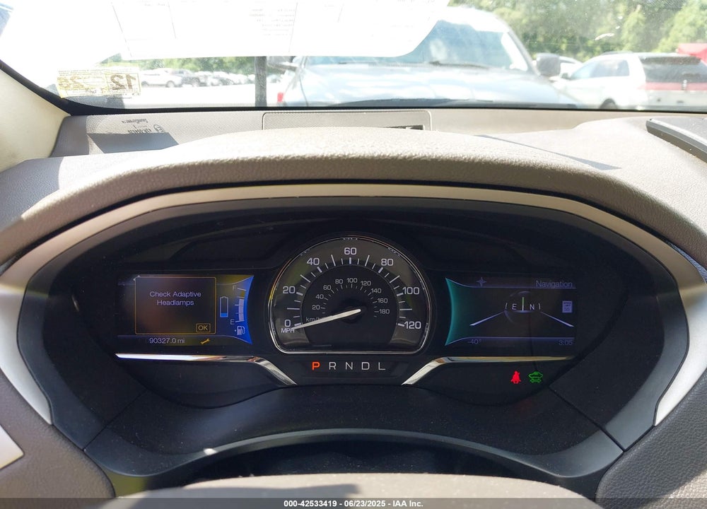 2013 LINCOLN MKZ HYBRID VIN: 3LN6L2LU6DR807667