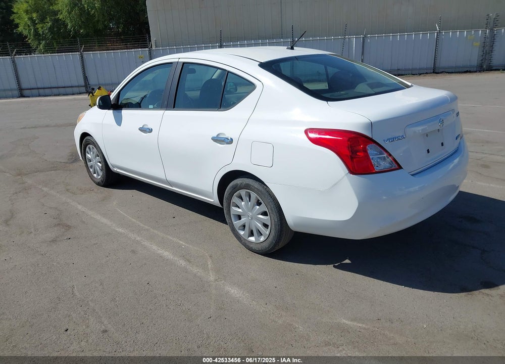 2012 NISSAN VERSA 1.6 SV VIN: 3N1CN7APXCL925673