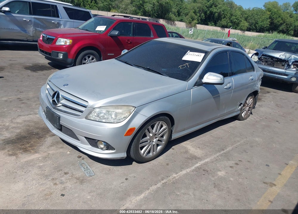 2009 MERCEDES-BENZ C CLASS VIN: WDDGF54X09R068671