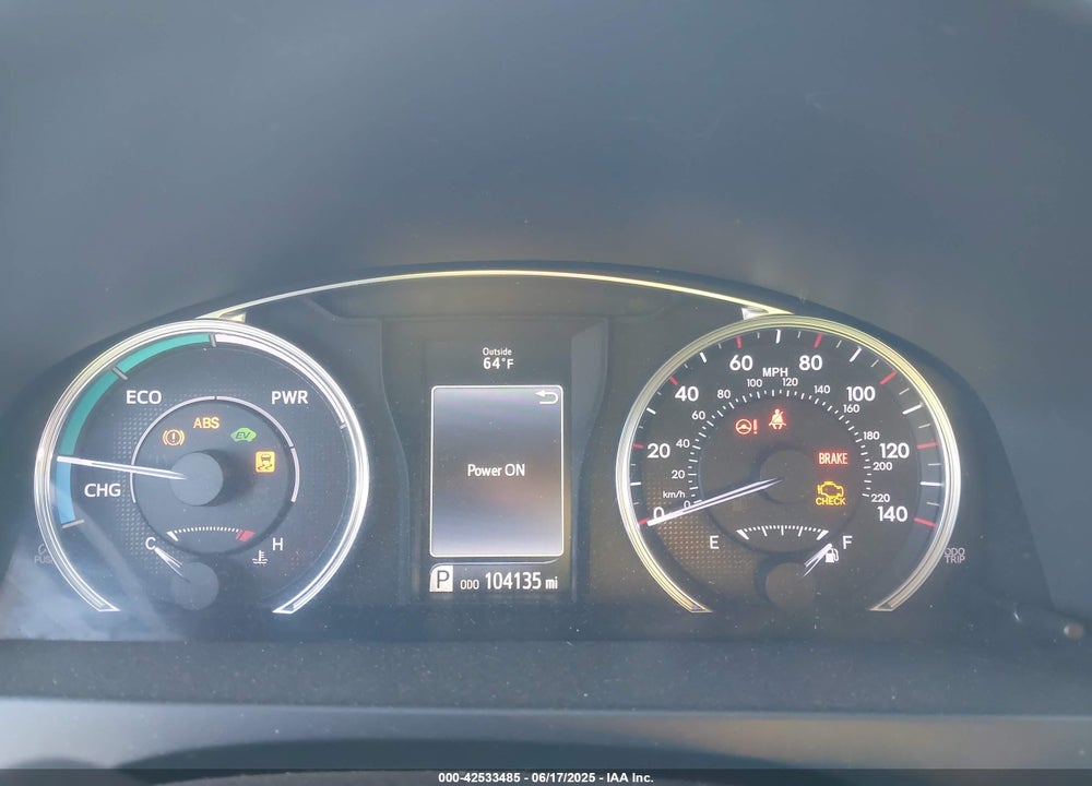 2015 TOYOTA CAMRY HYBRID VIN: 4T1BD1FK2FU142956