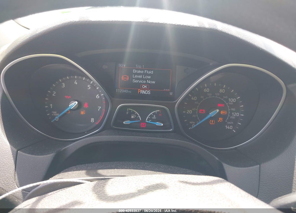 2017 FORD FOCUS VIN: 1FADP3H29HL287388