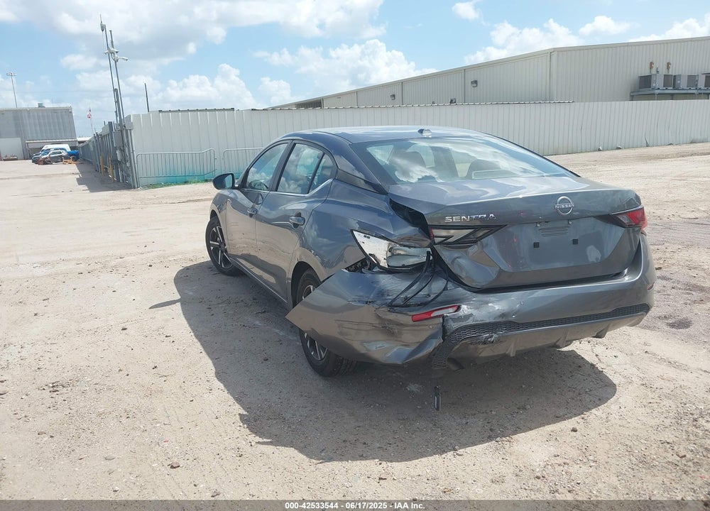 2025 NISSAN SENTRA SV VIN: 3N1AB8CV6SY284346
