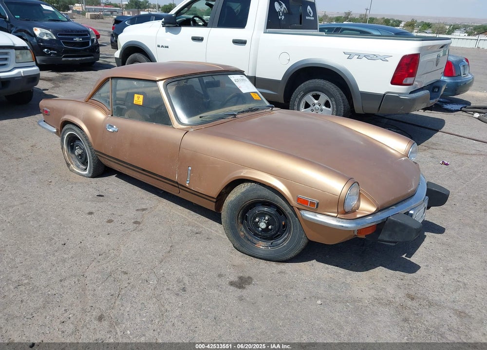 1976 TRIUMPH SPITFIRE VIN: FM437640