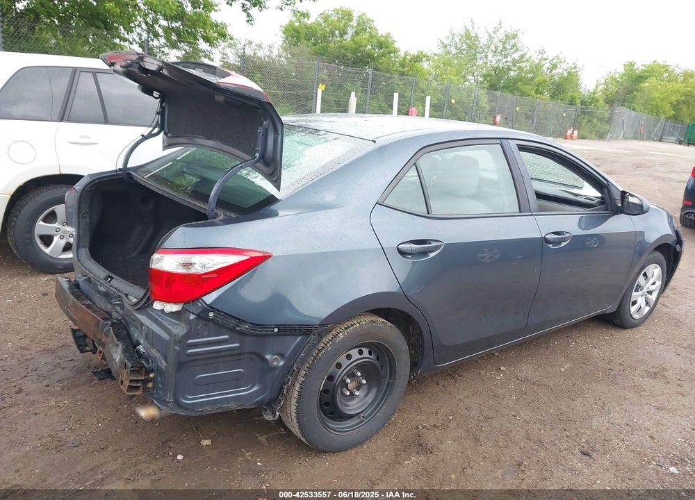 2015 TOYOTA COROLLA VIN: 2T1BURHE7FC354386