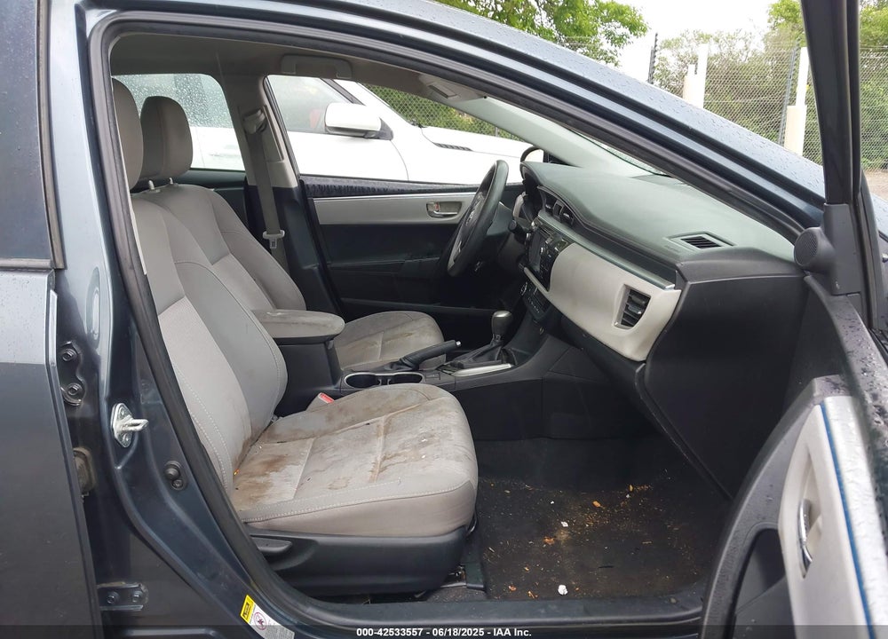 2015 TOYOTA COROLLA VIN: 2T1BURHE7FC354386