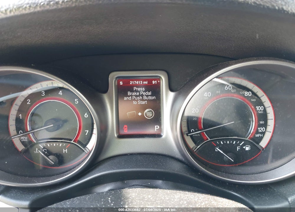2015 DODGE JOURNEY CROSSROAD VIN: 3C4PDCGB7FT723142