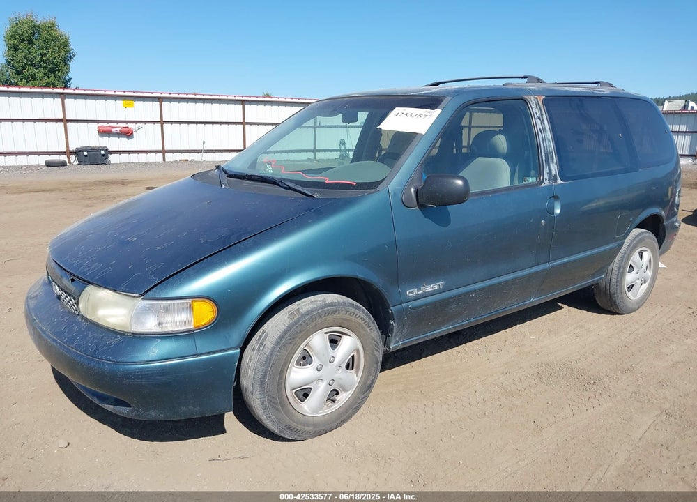 1997 NISSAN QUEST GXE/XE VIN: 4N2DN1116VD838157