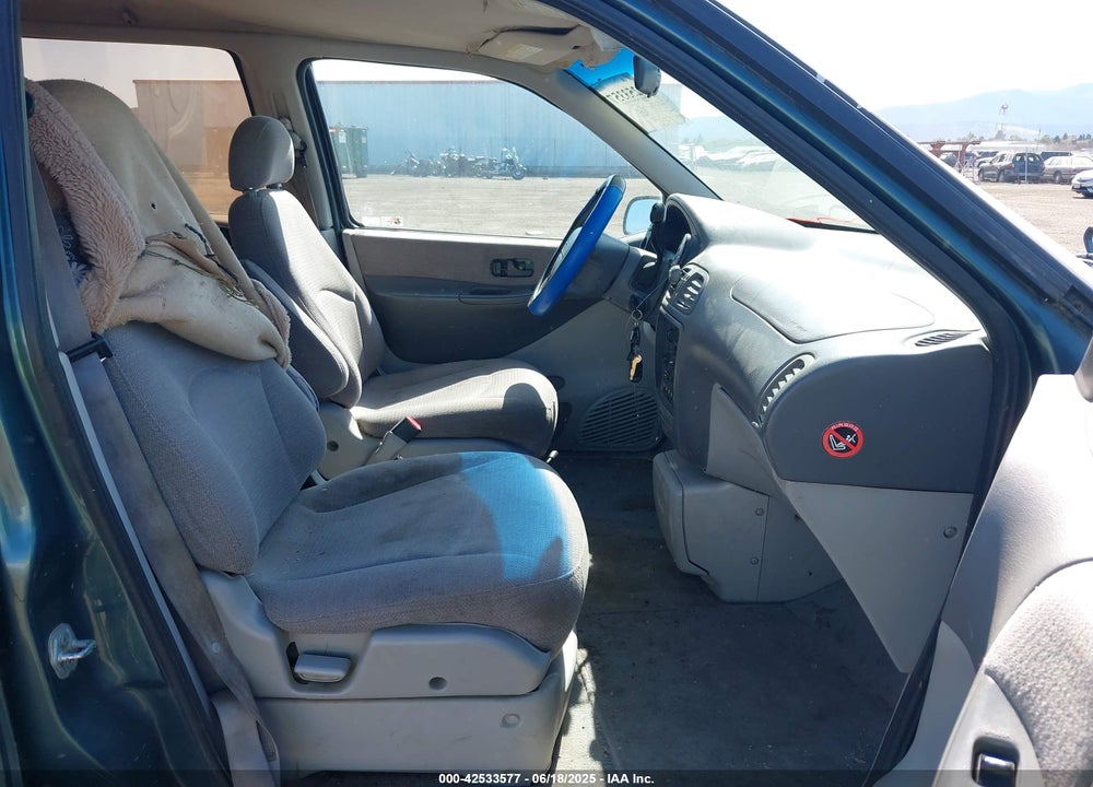 1997 NISSAN QUEST GXE/XE VIN: 4N2DN1116VD838157